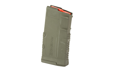 Amend2 Magazine, Mod 2, 308 Winchester/7.62 NATO, 20 Rounds, Fits AR10/SR25 Pattern Rifles, Polymer Construction, Olive Drab Green OD Green — photo 2