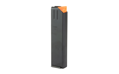 DURAMAG DuraMag SS, Magazine, 9MM, Colt Pattern, 20 Rounds, Fits AR Rifles, Orange AGF Anti-tilt Follower, Stainless Steel, Black — photo 2