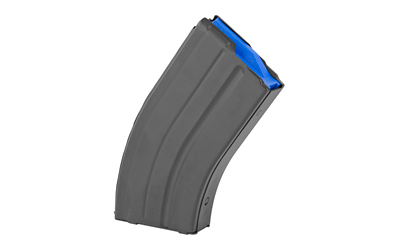 DURAMAG DuraMag SS, Magazine, 20 Rounds, Fits AR15 Pattern Rifles in 6.5 Grendel/6MM ARC, Blue AGF Anti-tilt Follower, Black Stainless — photo 2