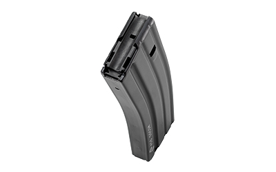 DURAMAG Magazine, DuraMag SS, 458 SOCOM, 10 Rounds, Fits AR-15 Rifles, Stainless Steel, Black Anti-Tilt AGF Follower, Black