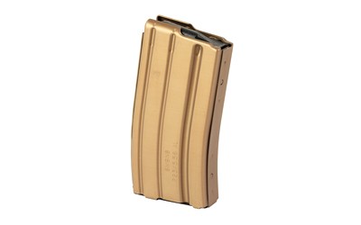DURAMAG Magazine, 223 Remington/5.56 NATO/300 Blackout, 20 Rounds, Fits AR-15, Black AGF Follower, Aluminum, Bronze — photo 2