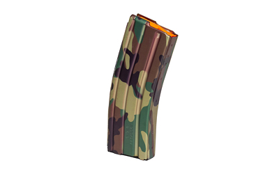 DURAMAG Magazine, 223 Remington/5.56 NATO, 30 Rounds, Fits AR15 Rifles, Orange Follower, Anodized Finish, M81 Camo — photo 2
