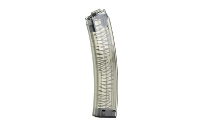 Elite Tactical Systems Group Magazine, Gen 2, 9MM, 30 Rounds, Fits All CZ Scorpion Generations, Polymer Construction, Clear