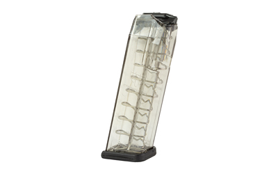 Elite Tactical Systems Group Elite Tactical Systems Group, Magazine, 9MM, 10 Rounds, Fits Glock 17/19/26, All Generations, Polymer, Clear — photo 2