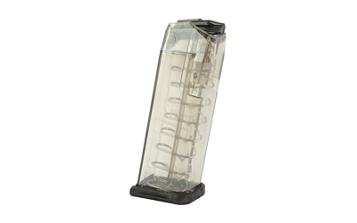 Elite Tactical Systems Group Elite Tactical Systems Group, Magazine, 9MM, 10 Rounds, Fits Glock 19/26, All Generations, Polymer, Clear — photo 2