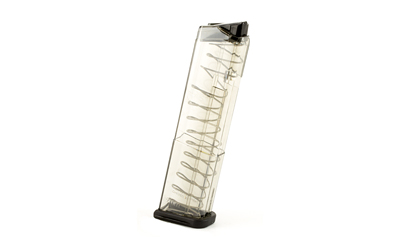 Elite Tactical Systems Group Elite Tactical Systems Group, Magazine, 9MM, 12 Rounds, Fits Glock 43, All Generations, Polymer, Clear — photo 2