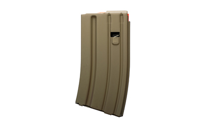 Global Ordnance Magazine, 223 Remington/5.56 NATO, 20 Rounds, Fits AR-15, Flat Dark Earth