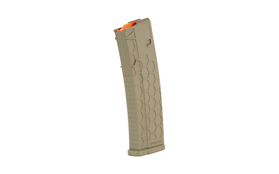 HEXMAG Magazine, Series 2, 223 Remington/5.56 NATO, 10 Rounds, 30 Round Body, Fits AR Rifles, Polymer, Flat Dark Earth