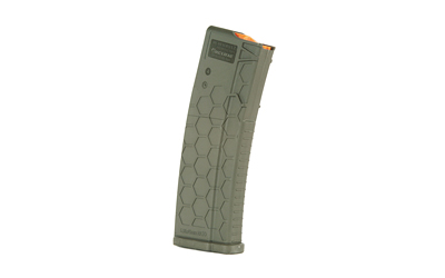 HEXMAG Magazine, Series 2, 223 Remington/5.56 NATO, 30 Rounds, Fits AR Rifles, Polymer, Olive Drab Green