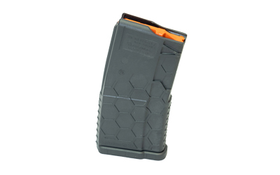 HEXMAG Magazine, 223 Remington/5.56 NATO, 10 Rounds, Fits AR Pattern Rifles, Polymer, Gray