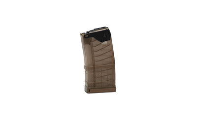 Lancer Systems Magazine, L5AWM GEN 2, 223 Remington/5.56 NATO, 20 Round, Fits AR Rifles, Steel/Polymer Hybrid, Translucent Dark Earth