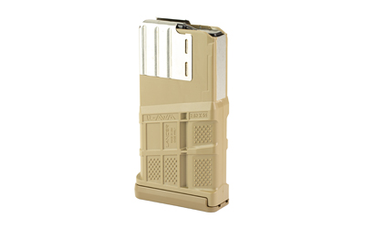 Lancer Systems L7AWM GEN 2, .308 Winchester/6.5 Creedmoor, 20 Rounds, Fits AR-10 Rifles, Steel/Polymer Hybrid, Matte Finish, Opaque Flat Dark Earth FDE — photo 2