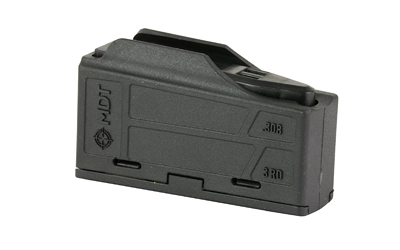 MDT Magazine, Polymer, 308 Winchester/6.5 Creedmoor, 3 Rounds, Black, Fits Short Action AICS Pattern — photo 2