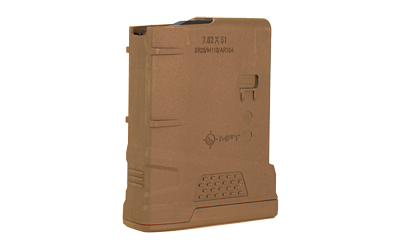 Mission First Tactical Magazine, 308 Winchester/7.62 NATO, Fits AR-10, 10 Rounds, Flat Dark Earth FDE — photo 2