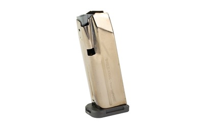 Shield Arms Magazine, S15 Gen 3, 9MM, 15 Rounds, Black Nickel Finish, Black, Fits Glock 43X/48
