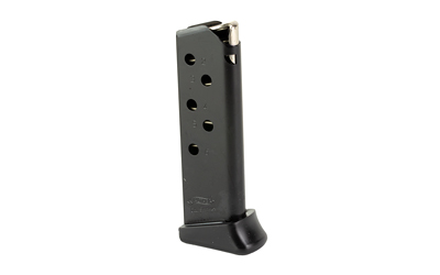 Walther Magazine, 380ACP, 6 Rounds, Fits Walther PPK, with Finger Rest, Anti Friction Coating, Black — photo 2