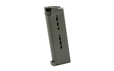 Wilson Combat Officer Magazine, 45ACP, 7 Rounds, Fits 1911, Steel, Black