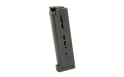 Wilson Combat Magazine, 45ACP, 8 Round, Fits 1911, Aluminum .350 Base Pad, Steel, Black
