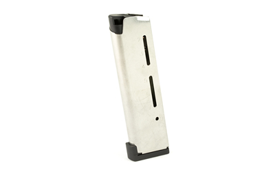 Wilson Combat Magazine, Elite Tactical Magazine, 45ACP, 8 Rounds, Fits 1911, MAX Spring, Stainless