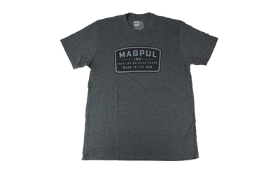 Magpul Industries Go Bang Parts Patch, T-Shirt, 2X Large, Cotton Polyester Blend, Charcoal