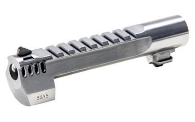 Magnum Research Barrel, .50 Action Express, 6", Picatinny Accessory Rail, With Muzzle Brake, Fits Desert Eagle MK XIX 50AE, Stainless Steel Finish — photo 2