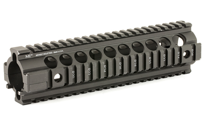 Midwest Industries Generation 2 Forearm, Fits AR Rifles, Mid Length, 4-Rail Handguard, Black