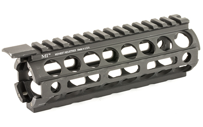 Midwest Industries MI AR-15/M16 M-Series Two Piece Drop-In Handguard, M-LOK compatible, Carbine Length, Fits AR-15 Rifles, Black