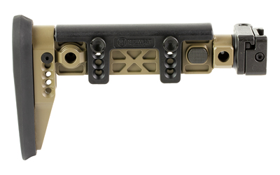 Midwest Industries Alpha Side Folding Stock, Fits AK47 and Other Firearms with 1913 Picatinny Stock Adapter, Matte Finish, Flat Dark Earth