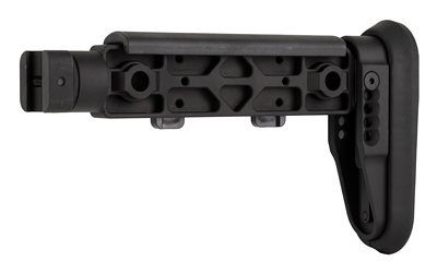Midwest Industries Alpha Fixed Beam Stock, Fits AK47 and Other Firearms that Include a 1913 Stock Adapter, Anodized Finish, Black — photo 3