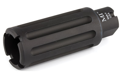 Midwest Industries Blast Can, M14X 1.0 LH TPI, For .30 Caliber AK Rifles, Overall Length 3.375", Includes Crush Washer