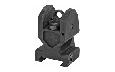 Midwest Industries Combat Rifle Rear Sight, Mil-Spec Height, Standard A2 Rear Sight Aperture, 6061 Aluminum, Black Finish — photo 2