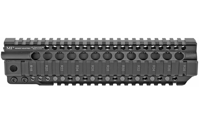 Midwest Industries Combat Rail T-Series, Free Float Handguard, 10" Length, Quad Rail, Includes Barrel Nut and Wrench, Fits AR-15 — photo 3