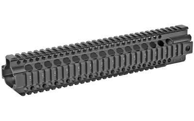 Midwest Industries Combat Rail T-Series, Free Float Handguard, 12.625" Length, Quad Rail, Includes Barrel Nut and Wrench, Fits AR-15