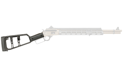 Midwest Industries Lever Stock, Straight, Fits Marlin 1895 and 1884 Straight Grip Rifles, Anodized Finish, Black — photo 3