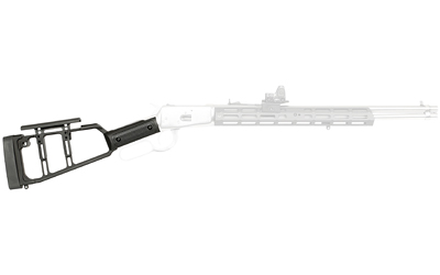 Midwest Industries Lever Stock, Straight, Fits Rossi R92 Straight Grip Lever Action Rifles, Anodized Finish, Black — photo 3