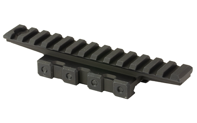 Midwest Industries MK2, Mount, Fits 1913 Picatinny Rail Riser, 13 Slot, Anodized Finish, Black — photo 2