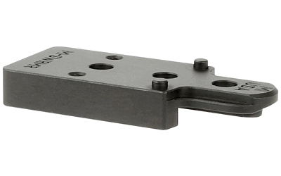 Midwest Industries Red Dot Mount, Optic Mount, Trijicon RMR Footprint, Fits Most S&W Revolvers (K/L/N/X) with 3 Holes on Top Strap, Anodized Finish