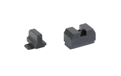 Night Fision Optics Ready Stealth Series Sights, Black Front and Rear Sight, Fits Sig P320 with P-Series Dovetail, .315"-.302" Blade Height — photo 2