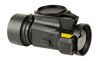 NOCPIX MATE Ultra S60R, Thermal Clip-On, 1X Magnification, 60mm Objective Lens, Matte Finish, Black, Integrated Laser Range Finder — photo 2