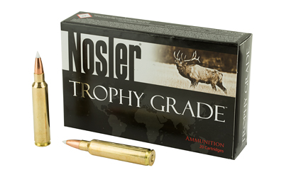 Nosler Trophy Ammunition, 30 180 Grain, AccuBond, 20 Round Box