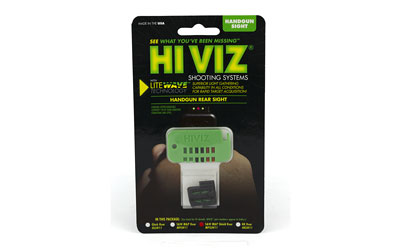 Hi-Viz Litewave Sight, Fits 9MM, 40S&W, 357SIG, Rear Only, Includes LitePipes and Key — photo 2