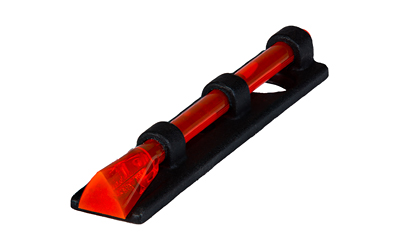 Hi-Viz TriComp Interchangeable Front Sight, Fits Most Vent Ribbed Shotguns with Removeable Front Bead, 6 LitePipes, Rear Sight in Green
