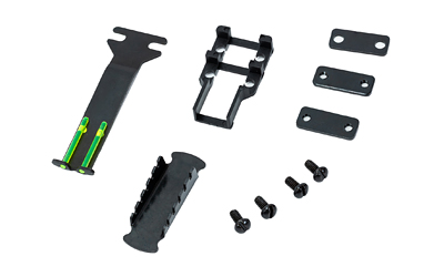 Hi-Viz Green 2 dot adjustable rear sight (large). Fits vent rib widths from 3/8" to 7/16" wide. Installs with screws no gunsmithing required. — photo 2