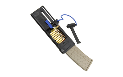 NcSTAR AR Speed Loader Version 2, AR-15 Magazine Loader, Holds 10 Rounds at a Time, Matte Finish, Black — photo 2