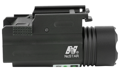 NcSTAR Flashlight & Green Laser with Quick Release Mount, Fits Picatinny/Weaver Rail, 200 Lumens, Green Laser, Black — photo 3