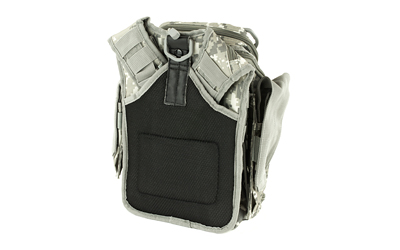 NcSTAR First Responder Utility Bag, Nylon, Gray Digital Camo, MOLLE / PALS Webbing, Rear Concealed Carry Pocket, Shoulder Strap — photo 2