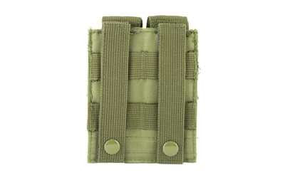 NcSTAR Double Pistol Magazine Pouch, Nylon, Green, MOLLE Straps for Attachment, Fits Two Standard Capacity Double Stack Magazines — photo 2