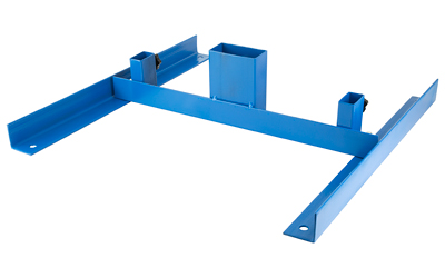 NcSTAR Steel Target Stand, For 2"X4" or (2) 1"X2" Furring Strip Boards, Steel Construction, Easily Disassembled, Matte Finish, Blue — photo 2
