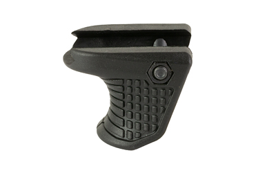 NcSTAR 1913 Tactical Hand Stop, Short, Built in QD Mount, Compatible with 1913 Picatinny Rails, Matte Finish, Black