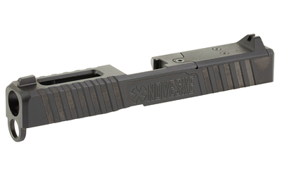 Noveske DM Slide, DLC Finish, Black, Direct Mount Optics Ready, Fits Glock 19 Gen 4, Includes Noveske End Plate, Cover Plate w/Rear Sight — photo 3